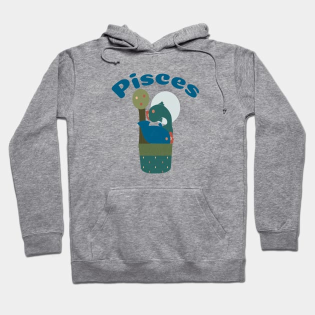 Pisces - Zodiac Lovely Universe tree Hoodie by futuremeloves.me